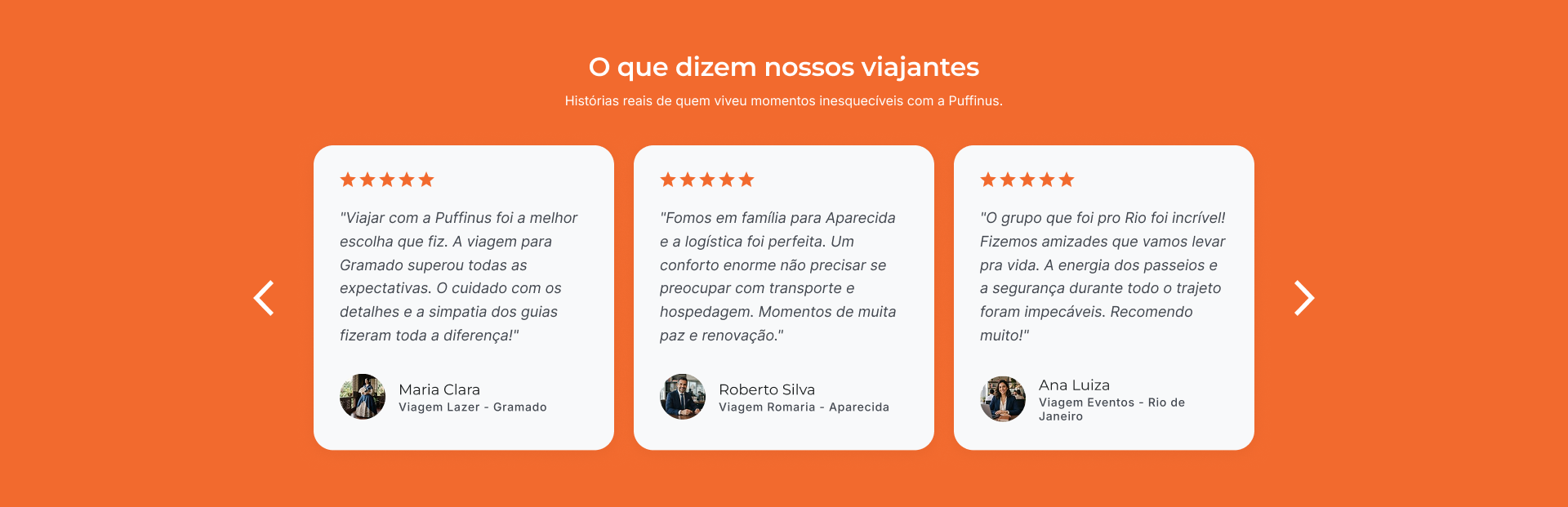 Continuação do projeto Puffinus Turismo